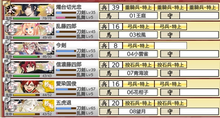 7-2ボス　勝利A　極薙刀1極脇差1極打刀4　装備刀装0.jpg
