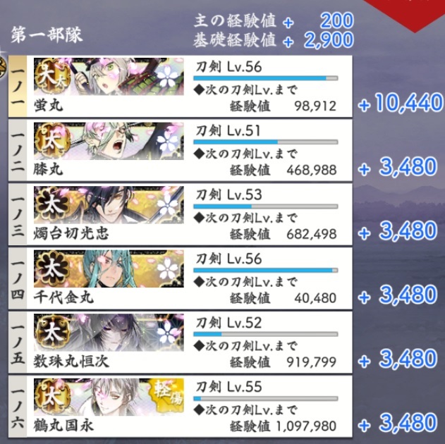 超難　大太刀と太刀編成　極50台 金盾.jpg
